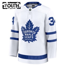Barn Ishockey Toronto Maple Leafs tröja Fanatics Premium Auston Matthews 2024-25 Vit Borta